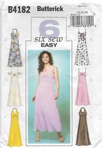 Butterick Sewing Pattern 4182 Misses Size 12-16 Easy Raised Waist Halter Spaghet - £9.29 GBP