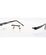 L'ART by AMA 1270-001 Matt Black UNIQUE RARE EYEGLASSES PURE TITAN 53-17... - $71.28