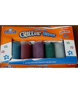Elmer&#39;s Glitter Glue - 5 Assorted Colors - Washable - Non Toxic - BRAND NEW - $17.81