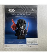 LOVE POP Star Wars Darth Vader Best Dad Giant Pop-Up Gift LovePop card/3... - $214.01 MXN
