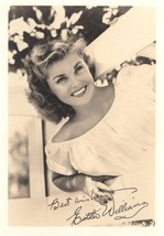 Esther Williams Printed Signed But Hand Appearance Rare Photo - £5.58 GBP