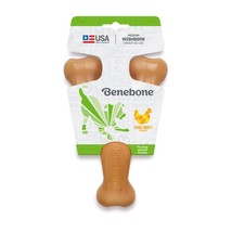 Benebone Wishbone Durable Dog Chew Toy Chicken, 1ea/MD - £16.51 GBP