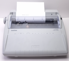 Brother Daisy Wheel GX6750 Electronic Typewriter With Keyboard Cover/Box... - $80.07