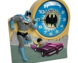 Vintage 1974 Batman Talking Clock Alarm Janex Corp DC Comics FOR REPAIR ... - $49.00