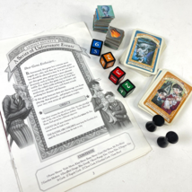 Series Of Unfortunate Events Tiles Cards Dice Only Perilous Parlor Game ... - £11.35 GBP