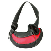 Puppy or Kitten Travel Shoulder Bag Red Small - $47.25