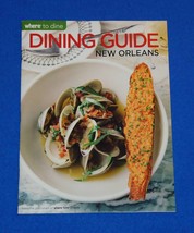 Brand New Where To Dine New Orl EAN S Dining Guide Book Excellent City Reference - £3.98 GBP