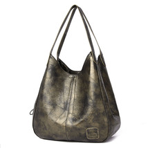 Vintage Women Shoulder Bag Female Causal Totes Bags Large Capacity Designer High - £24.75 GBP