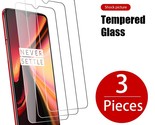 3pcs 9h screen glass for oneplus 8t 9 7t 6t 7 6 5 5t protective tempered thumb155 crop
