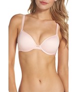 Chantelle 2196 Modern Invisible Underwire Plunge Bra US Sz 32DDD Blush - $727.82 MXN