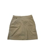 LOLE Womens Skort Skirted Shorts UPF 50+ Hiking Nylon Beige Sz 6 - $14.39