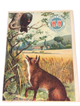 Antique Wheeler &amp; Wilson Sewing Machine Victorian Trade Card The Fox and... - $15.21 CAD