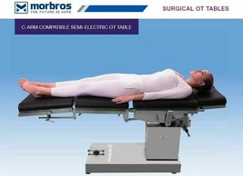 Technomed C-ARM SURGICAL OT TABLE TMI 1202EL C-ARM COMPATIBLE ELECTRIC O... - $3,059.10