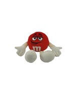 2014 M&amp;M&#39;s Toy Factory Licensed Plush Red Candy Mascot Soft Stuffed Toy 12&quot; - £5.41 GBP