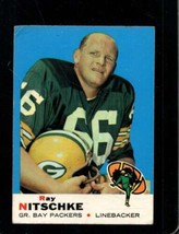 1969 Topps #55 Ray Nitschke Good+ Packers Hof *AZ2587 - £8.44 GBP