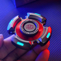 Hot Hand Spinner Metal Alloy Luminous Light Gyroscope Stress Reliever Toys for A - £28.94 GBP
