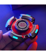 Hot Hand Spinner Metal Alloy Luminous Light Gyroscope Stress Reliever To... - £28.18 GBP