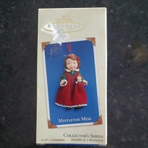 Hallmark Ornament Christmas Mistletoe Miss Collectors Series #3 2003 - $12.34