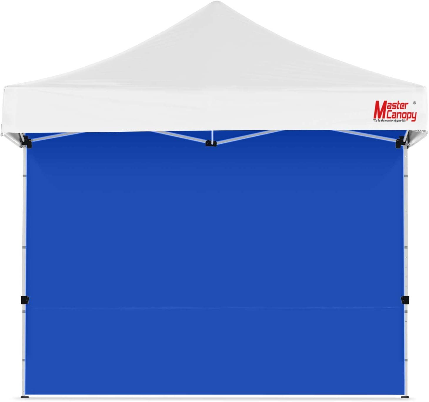 For A 10X10 Pop-Up Canopy, Mastercanopy Offers A Blue, One-Piece Instant... - $31.98