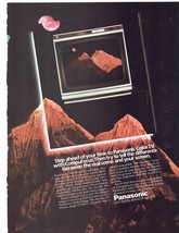 1984 Panasonic Panasonic CT-9053 CompuFocus TV Print Ad Television 8.5&quot; ... - £15.43 GBP