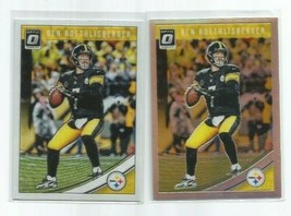 Ben Roethlisberger (Pittsburgh Steelers) 2018 Donruss Optic Silver Prizm &amp; Reg - £6.84 GBP