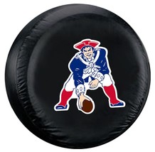 New England Patriots Black Throwback Design Tire Cover Large Size CO - $1,910.41 MXN