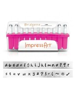 ImpressArt Bridgette Lowercase Letter Metal Stamps Punches Hand Stamping... - $1,119.97 MXN