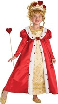 Royal Red Hearts Princess Complete Costume ~ Gown, Wand, Tiara, Rubies 8... - £21.10 GBP