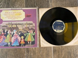 Old Vintage Vinyl Record Bach Cantatas - $128.89 MXN