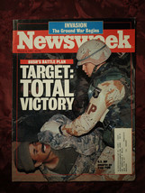 NEWSWEEK March 4 1991 Persian Gulf War Desert Storm Ground War Begins - £6.84 GBP