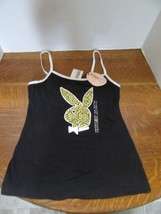 NOS 2005 PLAYBOY Intimates Camisole-Leopard Print Bunny Head Logo-Size M... - £23.94 GBP