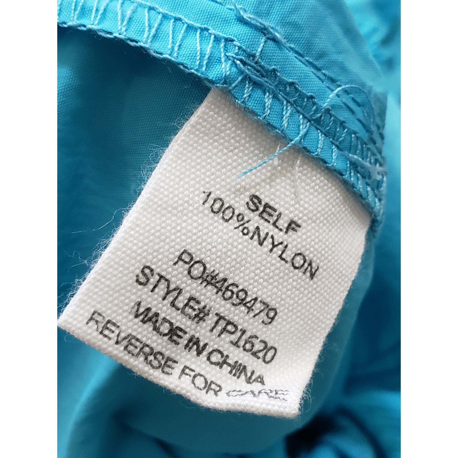 Fashion Nova Jumpsuit Womens S Blue Off Shoulder Pockets Tapered Leg Zip Front Item image 6