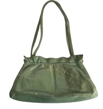 Hobo International Gertie green soft leather Shoulder Bag purse - $32.66