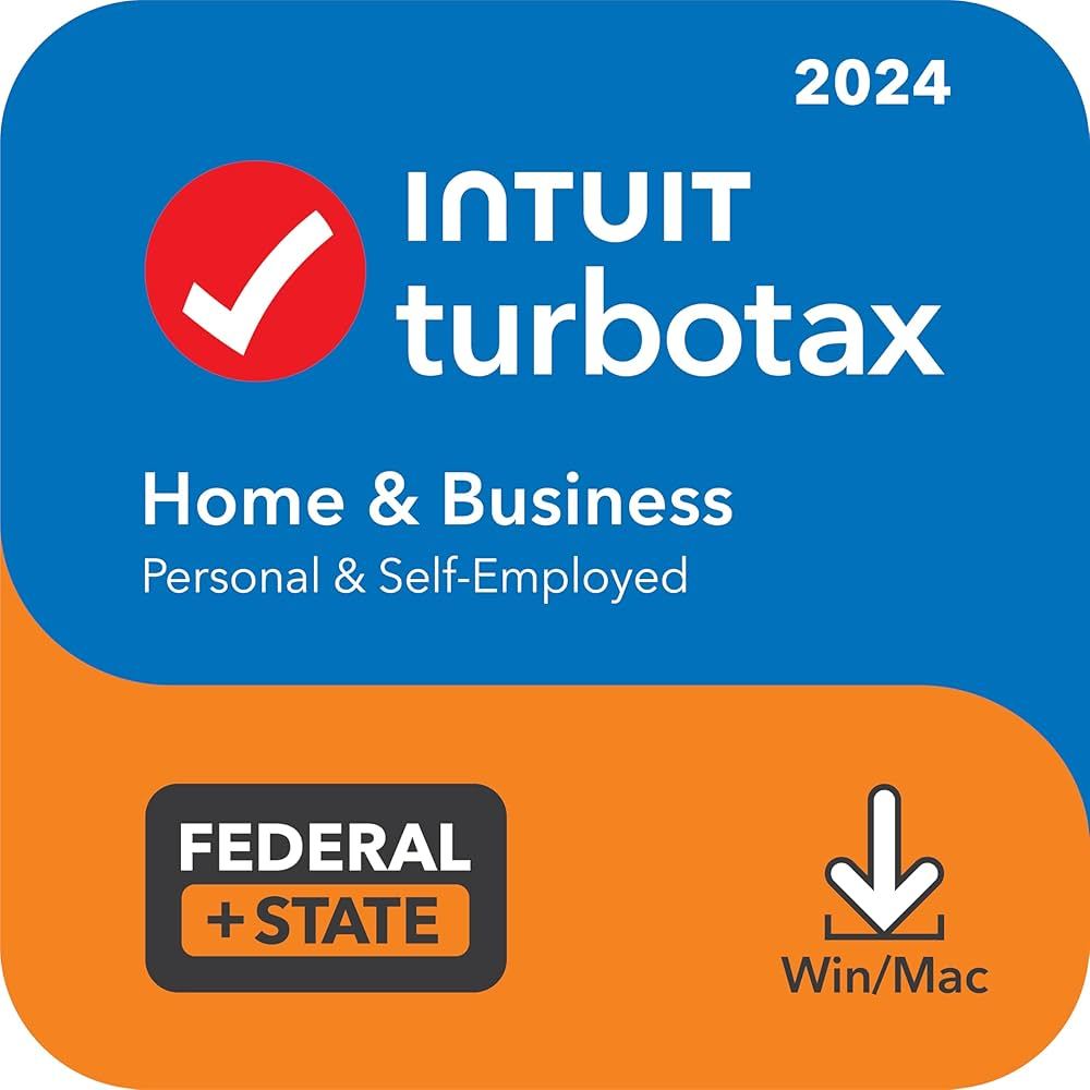 TURBOTAX DESKTOP ADVANTAGE HOME AND BUSINESS TAX YEAR 2024 MAC - $99.00