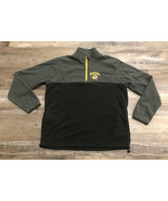 KA Knights Missouri Tigers Jacket Mens Large Mizzou 1/4 Zip Fleece Black... - £15.92 GBP