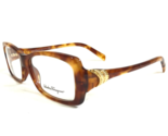 Salvatore Ferragamo Eyeglasses Frames 2649-B 104 Tortoise Thick Rim 52-1... - $65.29