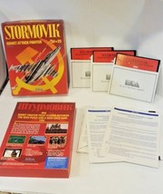 STORMOVIK Soviet Attack Fighter 5.25&quot; Electronic Arts MS Dos 1990 VTG PC game - £31.24 GBP