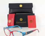 Brand New Authentic COCO SONG Eyeglasses With Love Col 3 53mm CV116 - $128.69