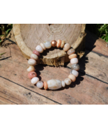 Pink Opal Bracelet Size 6.5 inches for Energy Healing Inner Peace Good V... - $38.41 CAD