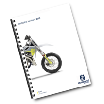 HUSQVARNA 2023 - TC 65 - OWNERS MANUAL - REPRINTED COMB BOUND - $25.25