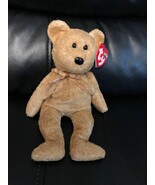 Collectible Ty Beanie Baby Cashew Bear 2000 Error PE Pellets NWT - $95.97 CAD