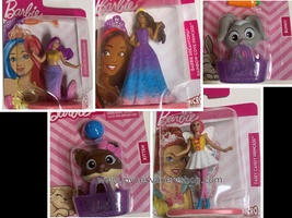 Barbie Movie Characters Micro Collection 5 PC Set Rainbow Princess &amp; More - £9.47 GBP