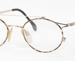 Vintage RARE H.Ticino 438 361 GOLD /MULTICOLOR DEMI Unique EYEGLASSES 48... - $52.47