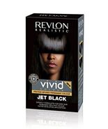 Revlon Realistic Vivid Permanent Colour Hair Dye Jet Black 110ml - $6.32