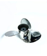 Evinrude OMC Boat Propeller 389512  3 Blade 12.75 x 21 RH stainless Prop - $123.75