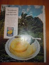 Vintage Dole Hawaiian Pineapple Print Magazine Advertisement 1961 - £5.46 GBP