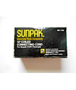 Sunpak 10&#39; Coiled Connecting Cord for Sunpak 510V Powerpak No. 651-754 - £15.56 GBP