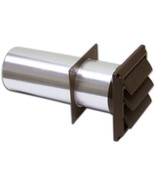 Lambro 267BS Brown Plastic Louvered Vent with Tail Pipe, 4-Inch - $445.10 MXN