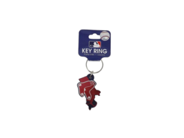 MLB Boston Red Sox State of Massachusetts Key Chain Key Ring - New - £7.86 GBP
