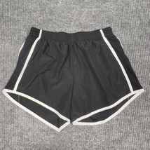 Augusta Sportswear Pulse Team Short Womens Medium Black Drawstring Polyester - £10.41 GBP